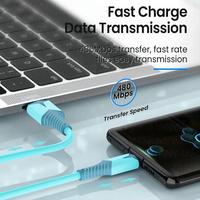 Câble USB Anker Type C 1M à Recharge Rapide, Vente en Gros Usine, Coloré, Prêt à Expédier