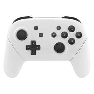 EXtremeRate White Faceplate Backplate Handles DIY Replacement Full Housing Shell Cover for <b>Switch</b> Pro Controller - Product Image 3