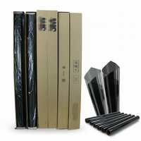 Film teinté pour vitres de voiture, film céramique pour vitres de voiture, haute protection IRR UVR, 3 m, noir, kit d'outils pour l'application de film teinté pour vitres de voiture