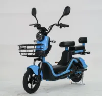 Bicicleta Eléctrica Urbana en Oferta con Motor Trasero en el Eje, Cuadro de Acero al Carbono, Motor sin Escobillas de 7 Velocidades