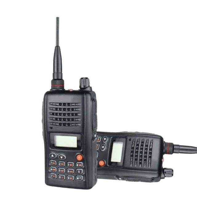 IC-V85 DMR Walkie Talkie Portable Handheld VHF 136-174MHz Radio with NI-MH 2500-3000mAh Battery for Marine & Car Use