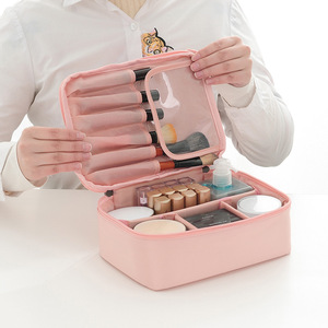 New Design Shopping Bag Travel Cosmetic Bag for Make up Women Men <strong>Makeup</strong> Cosmetic Bags <strong>Cases</strong> - Product Image 2