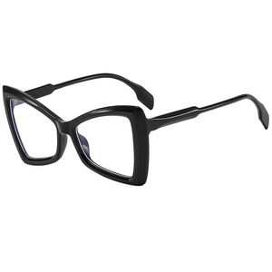 Monture de <span class=keywords><strong>lunettes</strong></span> unisexe <span class=keywords><strong>papillon</strong></span> à monture complète, anti-lumière bleue, motif géométrique, nouvelle collection 2025, style européen et américain - Product Image 3