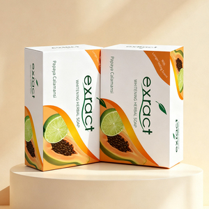 Jabón Artesanal de Manteca de Karité con Aroma Cítrico y Ácido Kójico, <span class=keywords><strong>Aceites</strong></span> <span class=keywords><strong>Esenciales</strong></span> Antiacné, Barra Sólida al por Mayor para Uso Doméstico, Comercio Exterior - Product Image 3