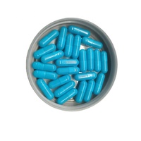 Capsules végétales vides HPMC transparentes personnalisables en tailles 00 0 1 2 3