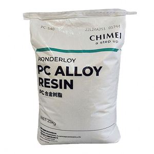 เรซินผสมพลาสติก CHIMEI Wonderloy สีขาว เม็ดละเอียด 25 กก. ทนแรงกระแทกสูง เกรดสำหรับการฉีดขึ้นรูปสำหรับอุปกรณ์อิเล็กทรอนิกส์ - Product Image 1