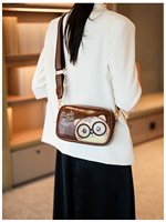 Prix de Gros Nouvelle Arrivée 2026 Sac Carré Haut de Gamme Mignon Motif Chat pour Femme Sac Bandoulière & Sac à Épaule Tendance