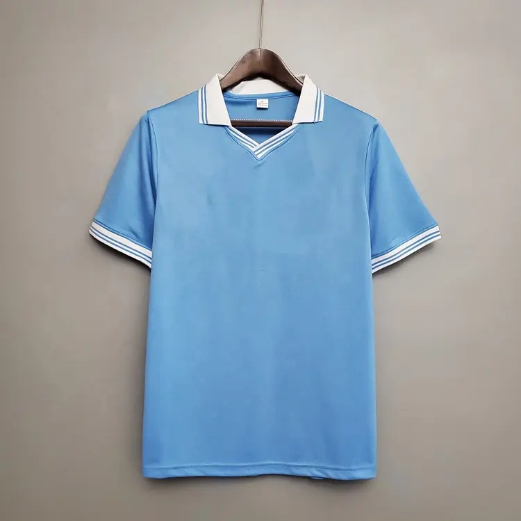 サッカーウェアブランクデザインユニセックススポーツTシャツサッカーの製造