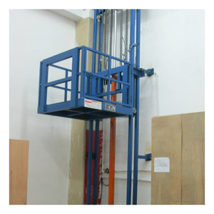 Piccolo Ascensore Domestico da Esterno Sollevatore Elettrico Idraulico 2-12m per Uso Magazzino Montacarichi in Acciaio per Edilizia Residenziale - Product Image 4