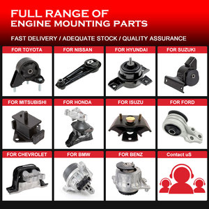 อะไหล่รถยนต์ราคาประหยัด ยางรองแท่นเครื่องยนต์ด้านหลัง สำหรับรถยนต์นิสสัน เซดริก พาธไฟน์เดอร์ เอ็กซ์เทรล รุ่น OE 11320-41L01 11320-41L07 - Product Image 4