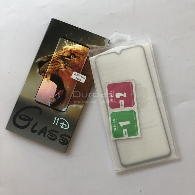 Africa Cheap Full Glue Mobile Phone Tempered Glass Screen Protected for Tecno Cover for Pop 5 Lite Spark 8 for iphone 4 5 Covers