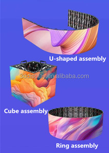 Curved Rental Indoor Outdoor LED Display Screen Stage <strong>Background</strong> Video Wall P3.91 P2.9 P2.6 Led Wall - Product Image 5