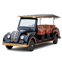 Bus électrique de tourisme pour visites panoramiques, navette pour hôtels, complexes hôteliers, parcs, bureaux de vente et résidences