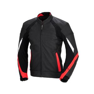 Moto de course pour hommes en cuir PU de haute qualité vestes d'équitation de course de moto pour hommes vente en gros - Product Image 1