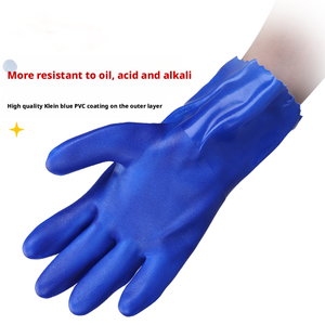 قفازات عمل مقاومة للمواد الكيميائية والزيوت، متينة ومقاومة للتآكل، بطول 27 سم، متوفرة بالجملة - Product Image 3