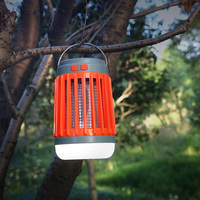 Lampe anti-moustiques portable d'extérieur, lampe électrique anti-insectes rechargeable par USB pour le camping, la randonnée, le pique-nique, le jardin