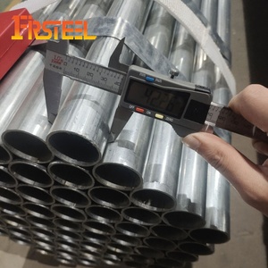 Tuyau rond soudé pré-galvanisé SS400, diamètre extérieur 26,9 33,4 48,3 mm, <span class=keywords><strong>prix</strong></span> par tonne - Product Image 2