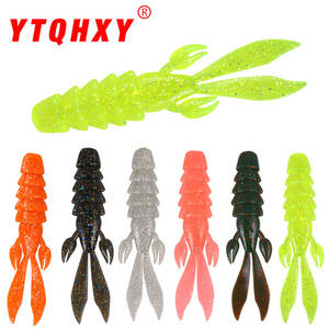 Soft Shrimp <b>Lure</b> Bait 6 Colors 3.5 Inch Bottom Baits For Bass <b>Fishing</b> <b>Lure</b> <b>Fishing</b> - Product Image 2