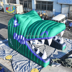 Tùy chỉnh <span class=keywords><strong>Inflatable</strong></span> động vật bóng đá thể thao đường hầm <span class=keywords><strong>Inflatable</strong></span> cá sấu đường hầm cho sự kiện ngoài trời Đảng - Product Image 3