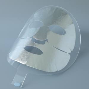 Маска из серебряной фольги многослойная долговечная Роскошная впитывающая увлажняющая маска для лица лист для ухода за кожей салоном красоты - Product Image 1