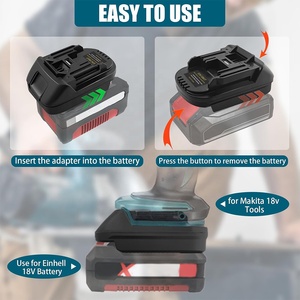 <span class=keywords><strong>Adaptateur</strong></span> de <span class=keywords><strong>batterie</strong></span> EIN18MT pour outils électriques, convertisseur de <span class=keywords><strong>batterie</strong></span> Ein Hells 18V en batteries Makita 18V, outils BL1830 - Product Image 5