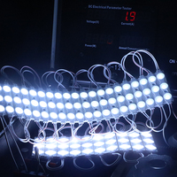 Módulo de luz Led para señal de letras, módulo actualizado de 1,5 W, 2835 SMD, 12V de CC, 3 leds, para publicidad, Garag, Storefront
