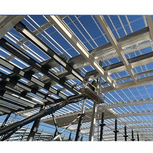 Bangunan Kantor Struktur Baja Berkualitas Tinggi yang Dikustomisasi, Bengkel, Rumah Prefabrikasi Dijual, Desain Modern Sederhana - Product Image 6