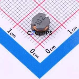 Inductor de Potencia ZECD54-102K SMD, 5.8x5.2mm (Inductancia: 1mH) (Precisión: 10%) (Corriente Nominal: 150mA) - Product Image 1