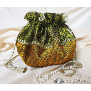 Wholesale Custom Chinese Silk Brocade Velvet Organza Drawstring Small Jewelry Packaging <b>Pouches</b> Bags with logo for Personalized - Product Image 6