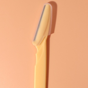 14.5cm Simple <b>Eyebrow</b> <b>Razor</b> Trimming Knife Stainless Steel Beauty Makeup Tool with Sharp Blade for <b>Eyebrow</b> Face & Lips Scraping - Product Image 3