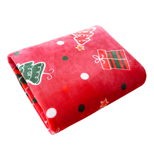 Coperta in Flanella Personalizzata con Fiocchi di Neve e Renne Natalizie, Morbida e Calda, Regalo Festivo, Decorazione Invernale con Logo Personalizzato OEM - Product Image 2