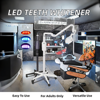 Lampe laser LED bleue 40W pour blanchiment dentaire, appareil de blanchiment des dents multifonctionnel, emballage en boîte d'accessoires en plastique, dispositif de soins bucco-dentaires