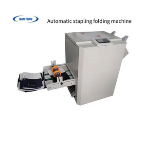 Engrapadora Eléctrica Automática para Folletos Nantou S33, Máquina Encuadernadora A3, 220V 370W, Modelo de Plástico - Product Image 2