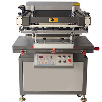 Machine de sérigraphie à plat à bras oblique Chine Machine de sérigraphie à plat automatique à hologramme pour sac en papier