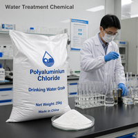 Chlorure de polyaluminium en poudre blanche PAC 30%
