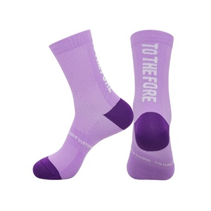 Calcetines de Ciclismo de Verano para Hombre y Mujer, con Suela de Toalla, Absorbentes de Sudor, de Secado Rápido, Anti-Fricción, para Correr, Senderismo, Deportes de Compresión - Product Image 1