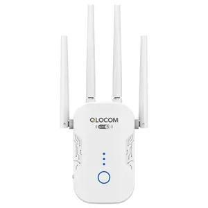 QLOCOM COMFAST, precio de fábrica, 1200Mbps, 802.11ac, repetidor Wifi, extensor de señal inalámbrico-N, repetidor amplificador, Wifi, al por mayor