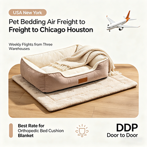 USA <span class=keywords><strong>New</strong></span> <span class=keywords><strong>York</strong></span> Literie <span class=keywords><strong>pour</strong></span> animaux Air+Express Chine vers Chicago Houston Tapis de couchage <span class=keywords><strong>pour</strong></span> chien et chat DDP ZHL AGENT 5-10 jours - Product Image 2