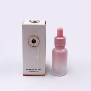 ขวดแก้วทรงกลมแบบหยดสีชมพูไล่เฉดเงา ขนาด 5 มล. 10 มล. 15 มล. 20 มล. 30 มล. 50 มล. 100 มล. สำหรับน้ำมันหอมระเหย - Product Image 2