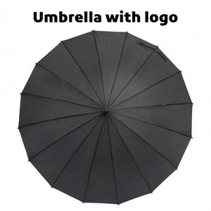 Paraguas de Golf con Logotipo Personalizado al por Mayor - Paraguas Recto de Alta Calidad Súper Económico para Promociones para la Lluvia - Product Image 6