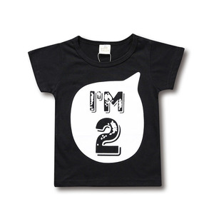 En gros 1-6Yrs Famille Sœurs Jumeaux Âge Séquence Numéros Impression Top Anniversaire T-shirts BTBG-006 - Product Image 4