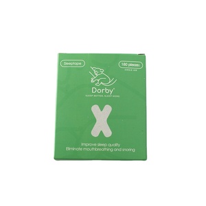 X-Type Anti-Snoring Stickers Less Mouth Breath and Snore Sleep <b>Strip</b> Sticker Children Adult Nose Breathing Improving Mouth Tape - Product Image 1