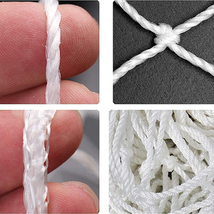 Fußball-Fußball-Torpfosten in voller Größe mit Netz platz ausrüstung - Product Image 6