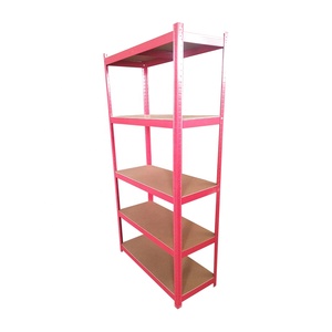 Giá để đồ văn phòng, nhà kho bằng thép sơn tĩnh điện, không cần bu lông, 5 tầng, có tính năng chống ăn mòn - Product Image 3