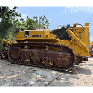 มัลติฟังก์ชั่นมือสองต้นฉบับญี่ปุ่น <span class=keywords><strong>Komatsu</strong></span> ใช้รถปราบดินตีนตะขาบ D575A รถดันดินสําหรับขายในประเทศจีน - Product Image 2