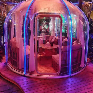 Kit per Cupola Geodetica da Giardino Direttamente dalla Fabbrica, Dimensioni Personalizzabili OEM, Alloggio Trasparente per il Turismo - Product Image 1