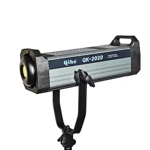 200W + 200W bi-color LED fotografi pencahayaan berkelanjutan, 3200 k-6500 K, ide untuk TV, wawancara, iklan, acara langsung... dll