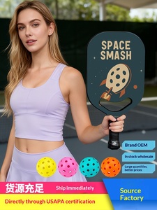 <span class=keywords><strong>2026</strong></span> Neuer USAPA-Zertifizierter Pickleball-Schläger aus Kohlefaser mit Heißpress-Integration für Wettkämpfe, Anpassbar, Großhandel, Rocket-Muster - Product Image 2