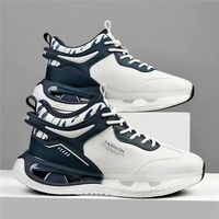 Chaussures de course décontractées pour hommes, style campus, respirantes, avec coussin d'air, à enfiler, pour la marche quotidienne, vente en gros