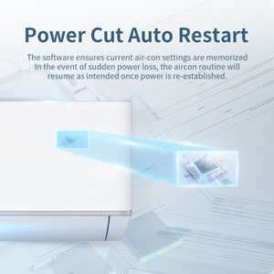 Puremind R32 ductless mini chia điều hòa không khí và sưởi ấm sưởi ấm làm mát 9000btu-24000btu một +++ Inverter Wall Mount AC đơn vị - Product Image 4